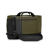 Briggs & Riley Expandable Overnighter In Hunter Green