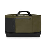 Briggs & Riley Expandable Overnighter In Hunter Green
