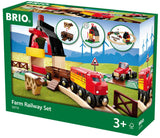 BRIO World Farm Railway Set