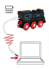 BRIO World Rechargeable Engine With Mini USB Cable