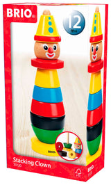 BRIO World Stacking Clown