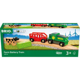 BRIO World - Farm Battery Train
