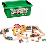 BRIO World Railway Set Cargo Railway Deluxe Set