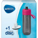 BRITA Fill & Go Filter Water Bottle 600ml In Pink