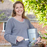 Burgon & Ball Sophie Conran Galvanized Bird Food Tin