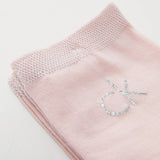 Calvin Klein 2 Pack Short Logo Socks In Pink