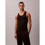 Calvin Klein 3 Pack Lounge Tank Tops In Black