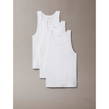 Calvin Klein 3 Pack Lounge Tank Tops In White