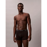 Calvin Klein 3 Pack Relaxed Dart Trunks - Icon Cotton Stretch