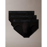 Calvin Klein 3pk Ultra Soft Modal Briefs In Black
