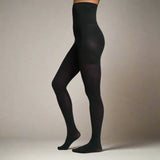 Calvin Klein 80 Denier High Waist Shaper Tights In Black