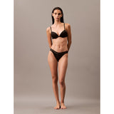 Calvin Klein Attraction Soft Stretch Lace Bikini Briefs In Black
