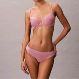 Calvin Klein Bikini Briefs Perfectly Fit Lace in Soft Mauve
