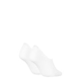 Calvin Klein High Cut Footie Socks In White 2-Pack