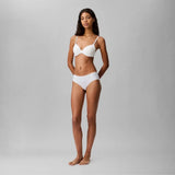 Calvin Klein Lightly Lined Full Coverage Bra Perfectly Fit in White