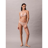 Calvin Klein Lightly Lined Full Coverage Perfectly Fit Lace Bra In Cedar