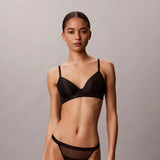 Calvin Klein Lightly Lined Wirefree Bra Perfectly Fit Ultralight in Black
