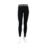 Calvin Klein Logo Leggings In Black