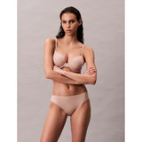 Calvin Klein Perfectly Fit Lace Bikini Briefs In Cedar