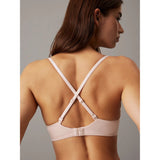 Calvin Klein Seductive Comfort Push-Up T-shirt Bra In Beechwood