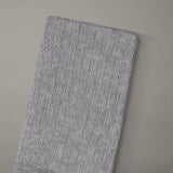 Calvin Klein Soft Tall Cuffed Crew Socks In Light Grey