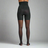 Calvin Klein Ultrafit High Waist Shaper 40 Denier Tights In Black