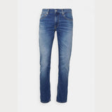 Calvin Klein Slim Taper Jeans 1BJ Washed Mid Blue