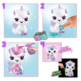 Airbrush Plush Magic Glow Unicorn Paintable Soft Toy