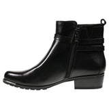 Caprice Ankle Boot Nappa Leather In Black