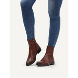 Caprice Chelsea Boots in Cognac