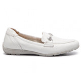 Caprice Loafer Slip On In White