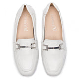 Caprice Loafer Slip On In White