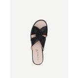 Caprice Mule In Black nappa