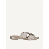 Caprice Mule In Platin metal