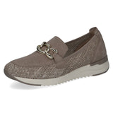 Caprice Slip-on Women's Trainer in Beige Comb