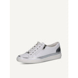 Caprice Sneaker In White / Silver
