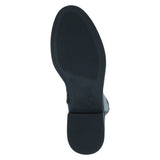 Caprice Stretch Leather Boot In Black