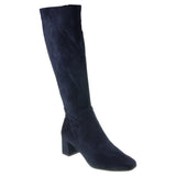 Caprice Tracy Stretch Knee-high Boot In Navy