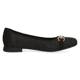 Caprice Women's Ballerina heel Pumps in Black