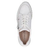 Caprice Women's Leather Trainers in White Nappa