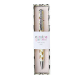 Caroline Gardner Metallic Hearts Boxed Pen