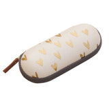 Caroline Gardner Metallic Hearts Glasses Case