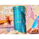 Cartwright & Butler Happy Birthday Musical Tin - Chocolate Chunks Biscuits
