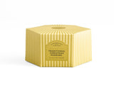 Cartwright & Butler Traditional Christmas Pudding Gold Christmas Carton