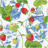 Strawberries And Cream Napkin Cocktail