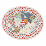 Cath Kidston Christmas Journey Oval Platter 12.5 Inch