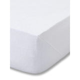 Catherine Lansfield Brushed Cotton Extra Deep Doule Fitted Sheet In White