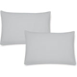 Catherine Lansfield Brushed Cotton Standard Pillowcase Pair In Grey