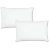 Catherine Lansfield Brushed Cotton Standard Pillowcase Pair In White