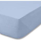 Catherine Lansfield Brushed Cotton Super King Fitted Sheet In Blue